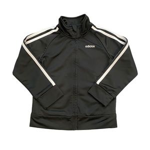Adidas Black Zip Up Track Jacket